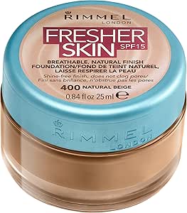 Rimmel  Fresher Skin SPF15 Foundation 25mL