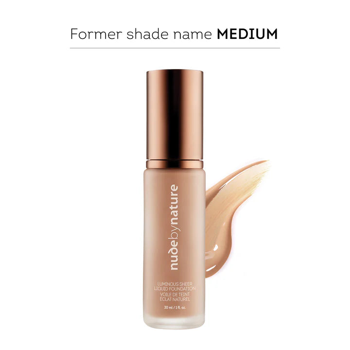 Nude by Nature Luminous Sheer Liquid Foundation