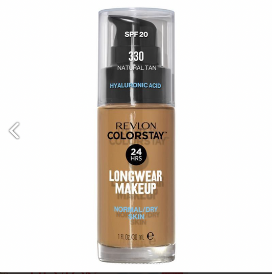 Revlon Colorstay Makeup Foundation For Normal/Dry Skin SPF 20 & Haylouronic Acid