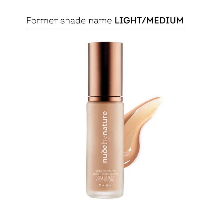 Nude by Nature Luminous Sheer Liquid Foundation