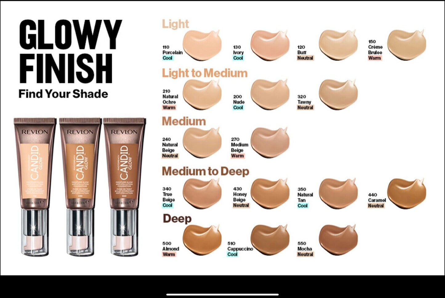 Revlon Photoready Candid Glow Foundation - Natural Beige