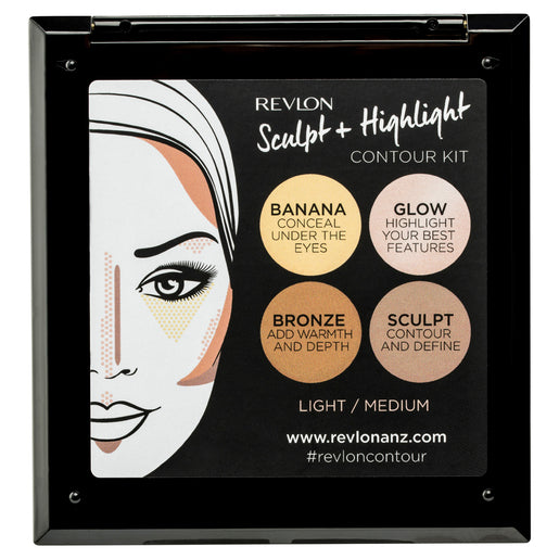 Revlon Sculpt and Highlight Contour Kit Light / Medium 10g