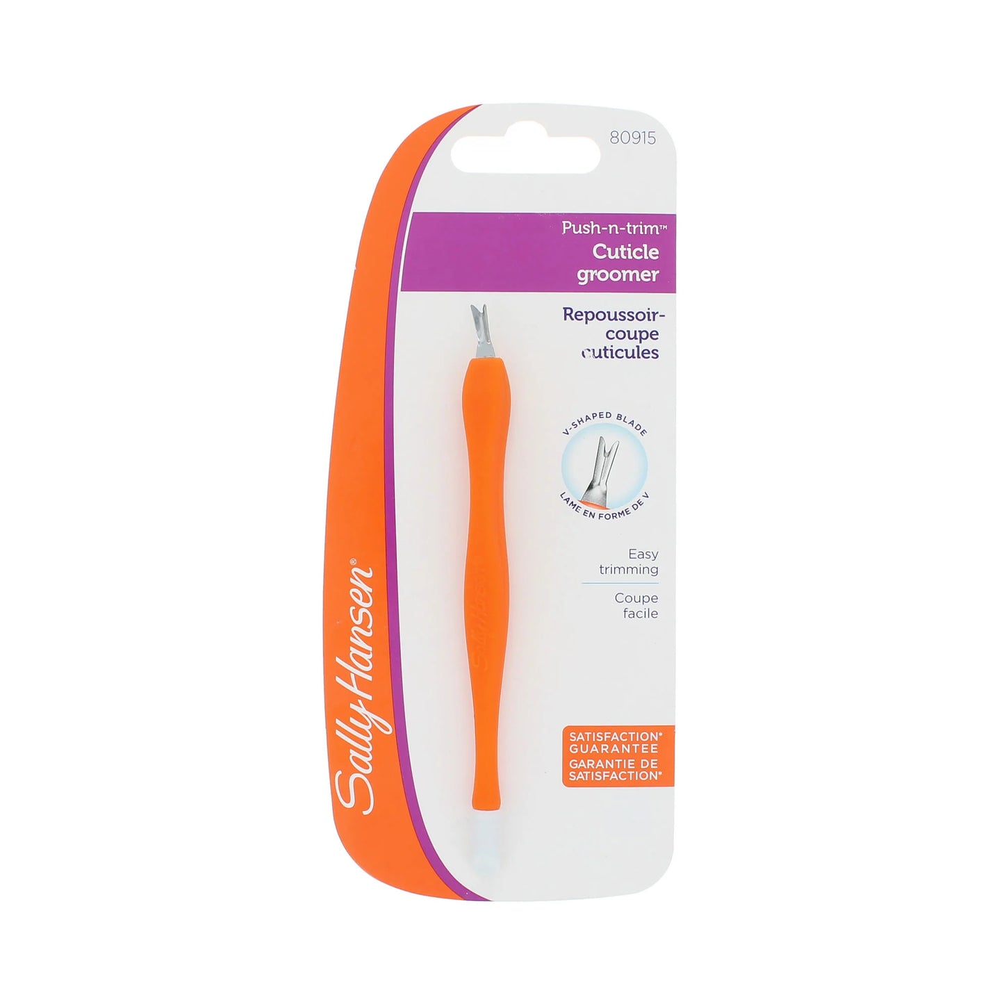 Sally Hansen Push-n-trim Cuticle Groomer V-Shaped Blade