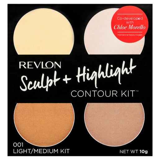 Revlon Sculpt and Highlight Contour Kit Light / Medium 10g