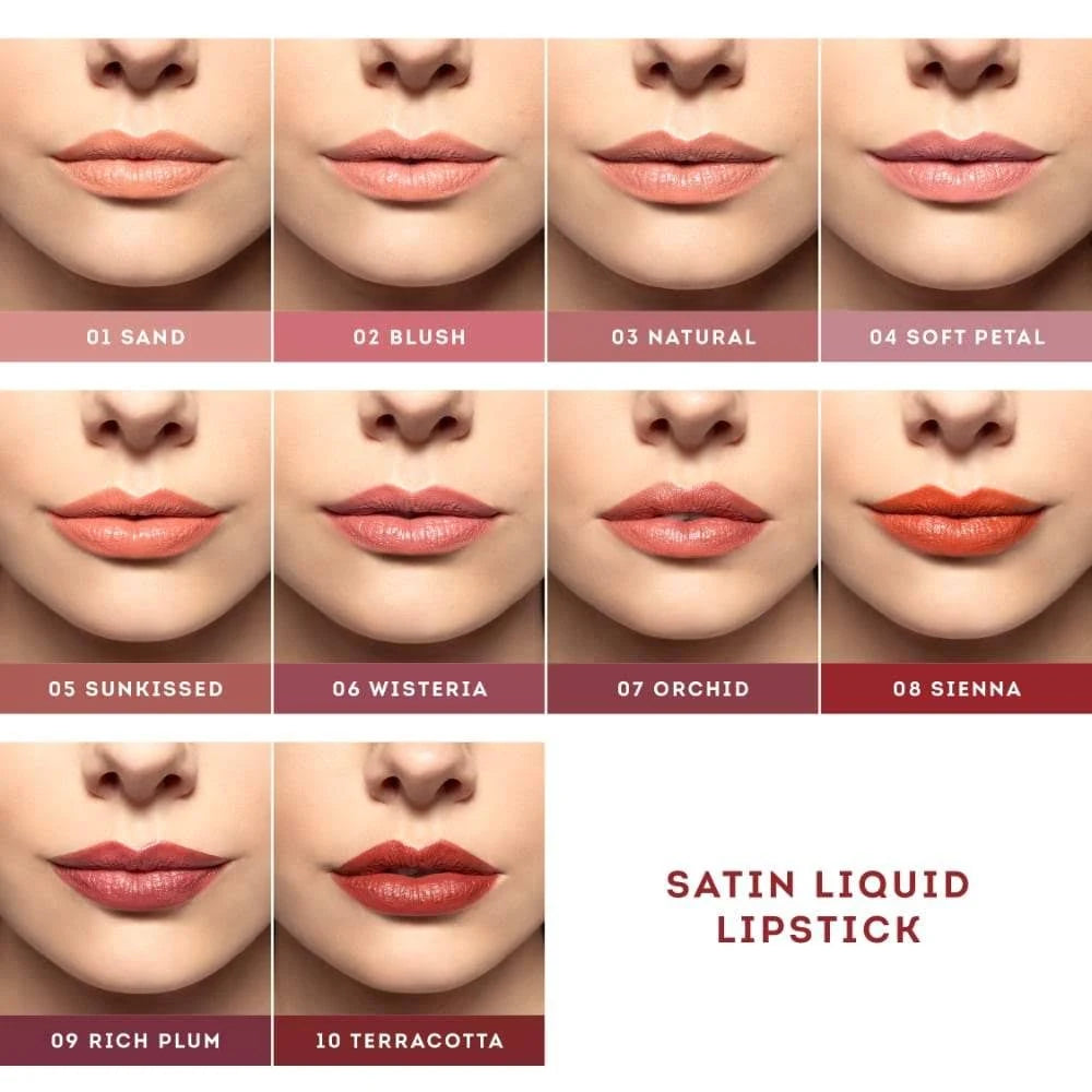 Nude by Nature Satin Liquid Lipstick 3.75mL